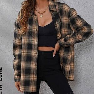 SHEIN Flannel Women’s Size Small